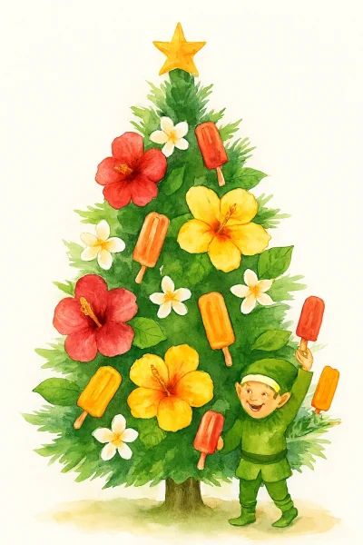 Christmas - Watercolor TreeAdd to Order